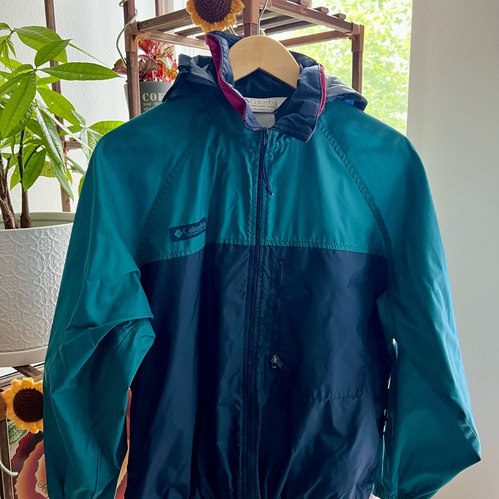 Columbia Kids' Teal and Navy Jacket